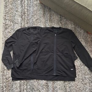 FIGS Bellery scrub jackets.